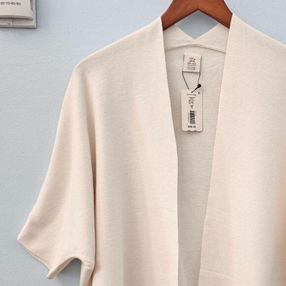 CUT THE FRILLS Women’s Knitted Shawl Cardigan – Soft, Lightweight, Free Size - Picture 2 of 7